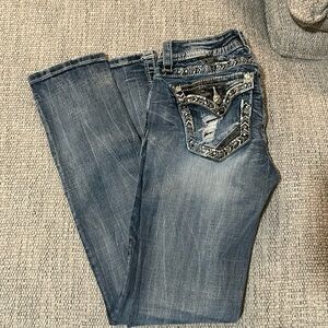 Miss Me jeans, size 27 straight leg
